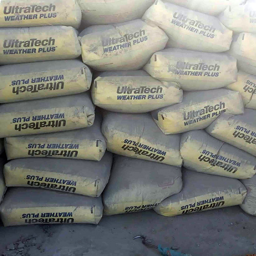 Ultratech Weather Plus Cement - Color: Grey