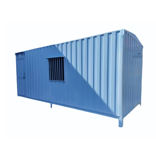 Gi Rectangular Site Office Cabins - Color: Blue