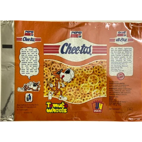 Chee-tos Snacks Tomato Wheels Pouches