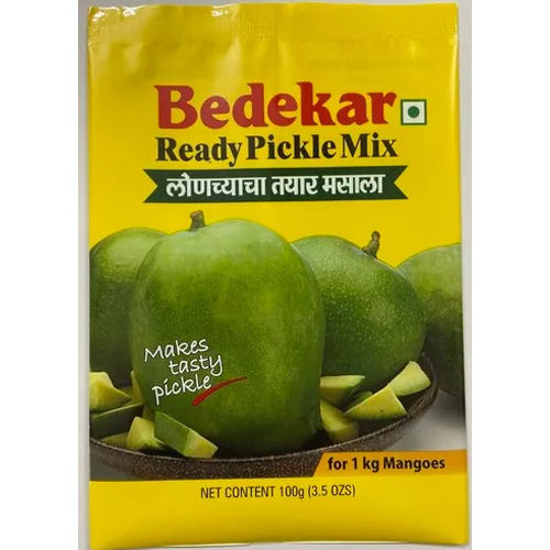 Bedekar Ready Pickle Mix Masala Pouches - Color: Different Available