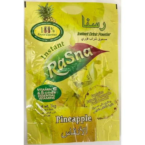 Rasna Instant Drink Pineapple Pouches