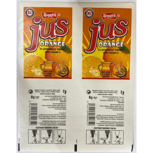 Flavoured Drink Pouches