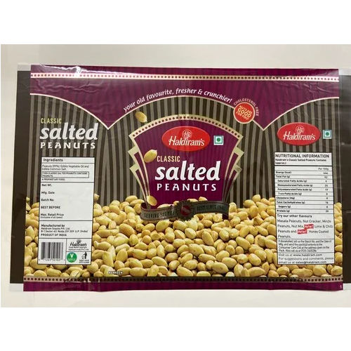 Haldirams Salted Peanuts Pouches - Color: Different Available