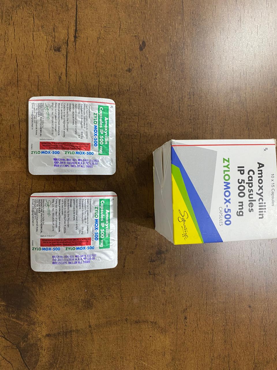 ZYLOMOX 500MG