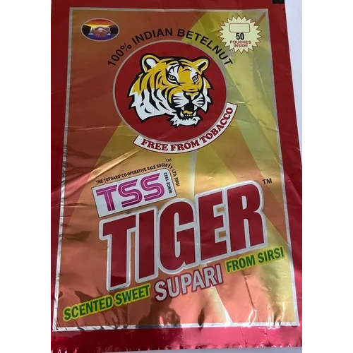 TSS Tiger Scented Sweet Supari From Sirsi Pouches