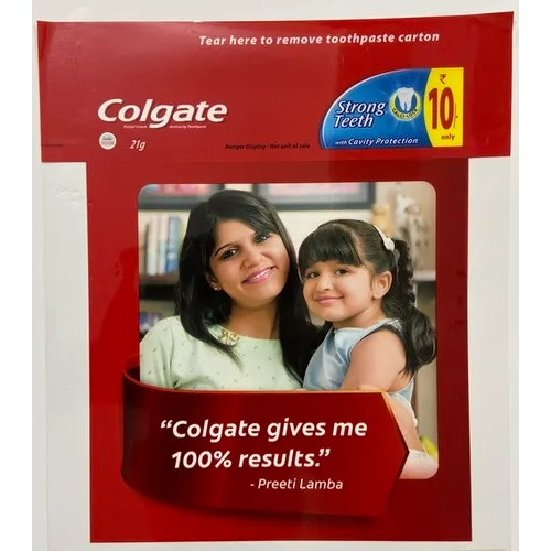 Eco Friendly Tooth Paste Packaging Pouch