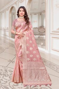 Parvati Multicolor Rapier Silk Saree -25843