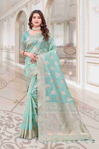 Parvati Multicolor Rapier Silk Saree -25843