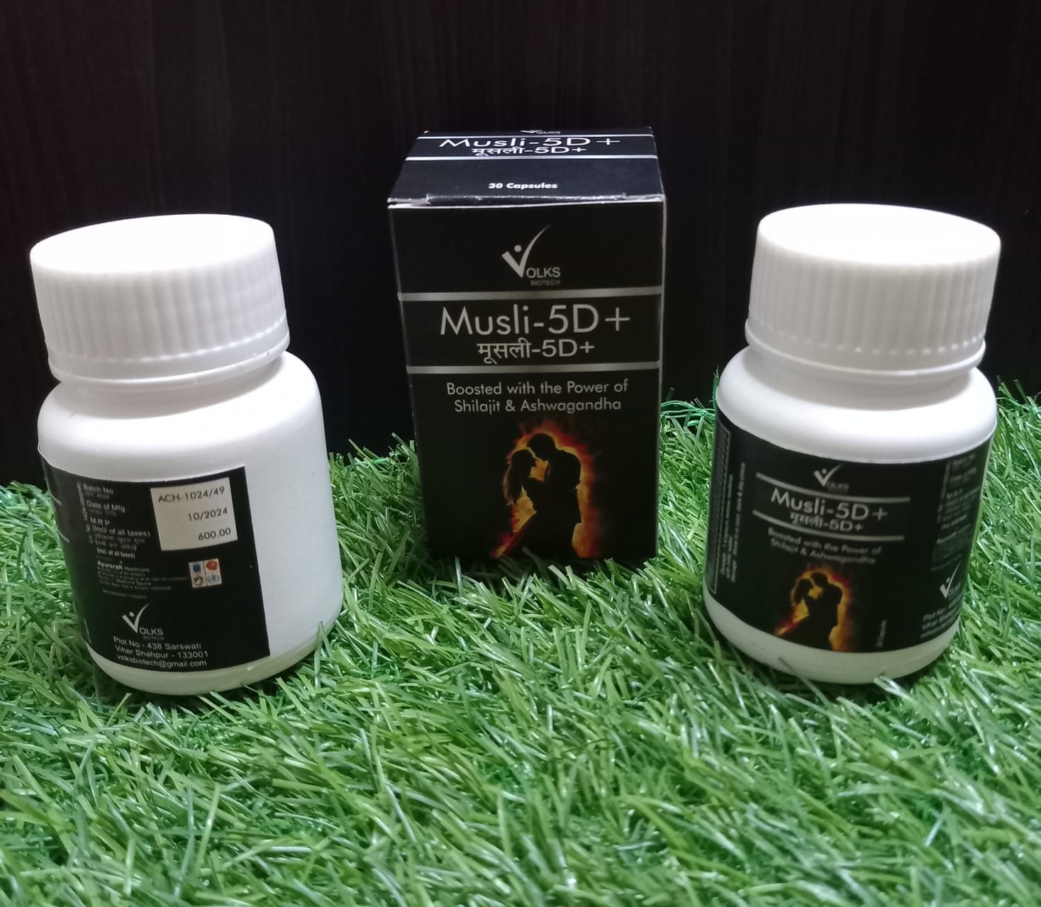 Boosted With The Power Of Shilajit & Ashwagandha Capsule - Drug Type: Health Supplements