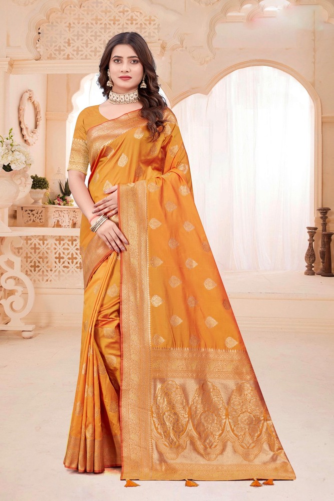 Parvati Multicolor Rapier Silk Saree -25846