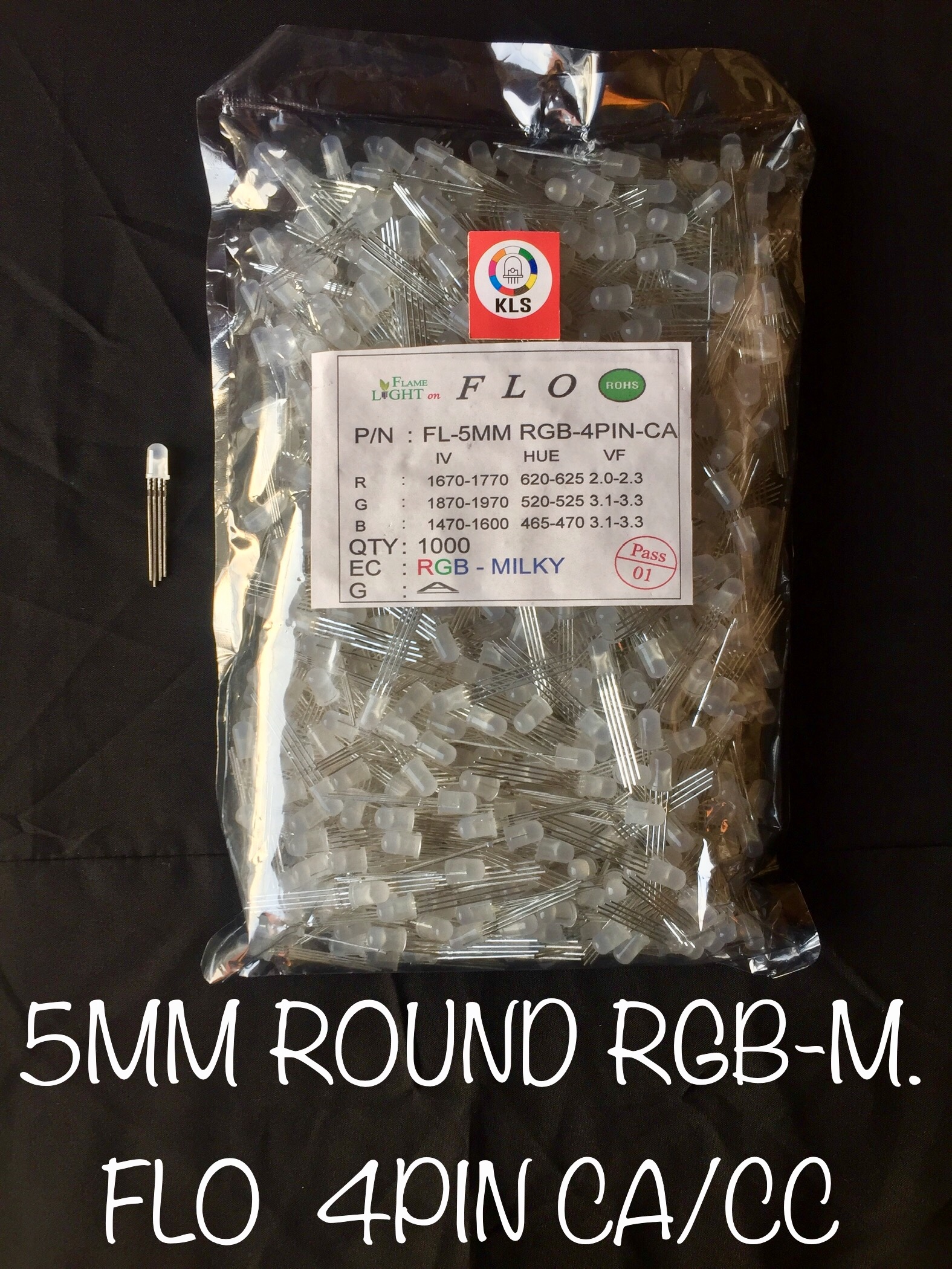 5mm Led - Durable Round Dome And Oval Shapes, 2v/3v Rated Voltage | Multicolor Options Including Rgb, Warm White, And Pink