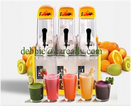 3 Head Slush Machine - Feature: High Efficiency