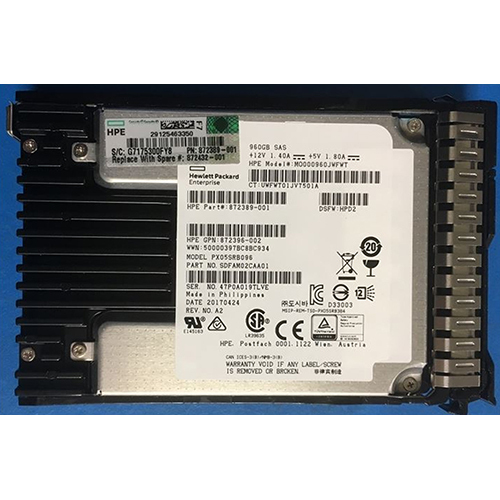 Sps-Drv 400Gb 12G Sff Sas Mu Sc - 872505-001 Ssd - Application: Industrial