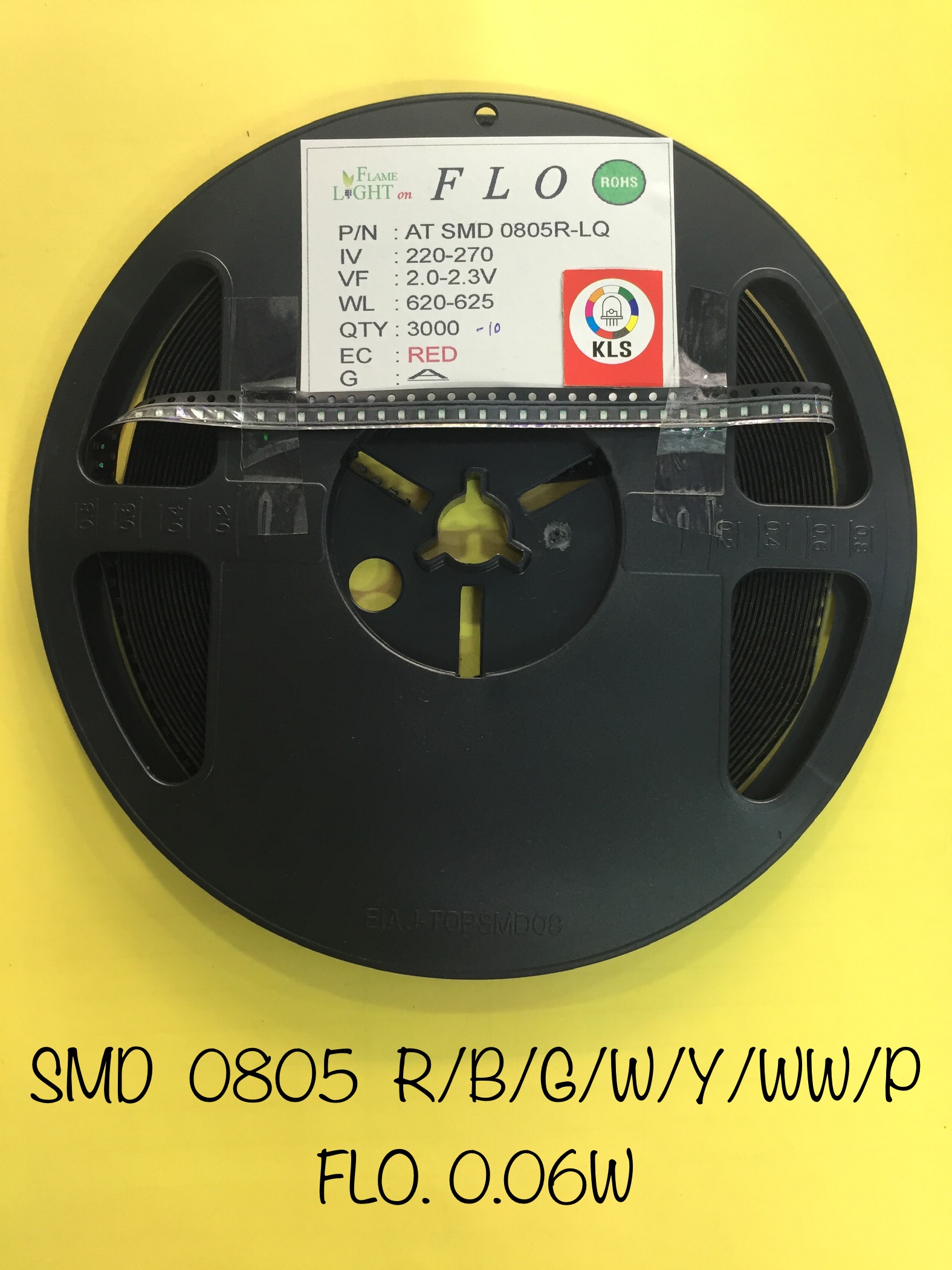 Smd Led 0805 - Color: Red/green/blue/white/warm White/ Yellow/pink/ Rgb/ Orange/ Purple