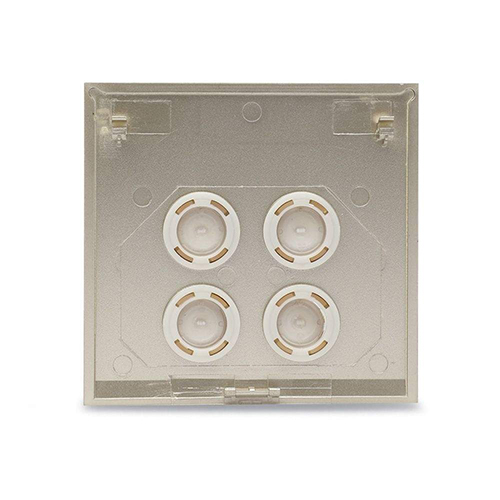 UC24SW-P-XCG-OS Electric Ulti Impress - 4 Gang Push-Push Switch Cover