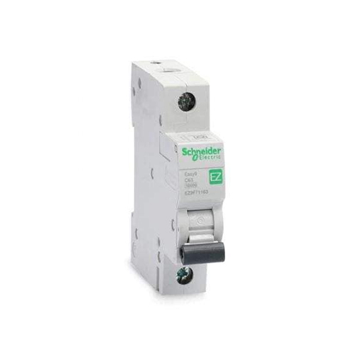 इलेक्ट्रिक Easy9 1P 63A C 10000A 240V MCB