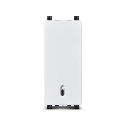 Neon-white 6a 1w Full-flat Switch - Color: White