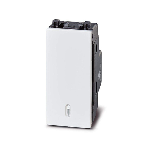 16Ax-20A 2 Way White Full Flat Switch