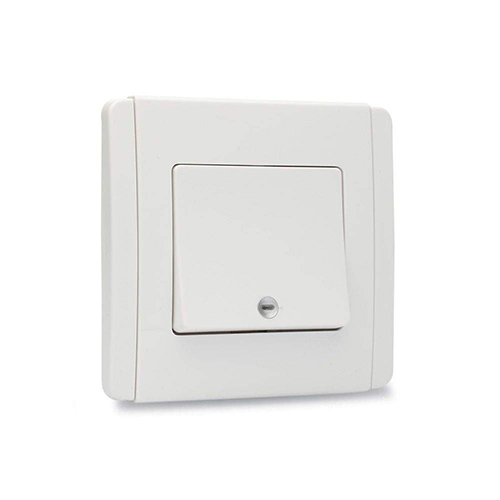 10A 1 Gang 1 Way Verticle Switch - Color: White