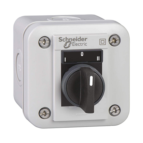 3 Position - I-O-II White Selector Switch