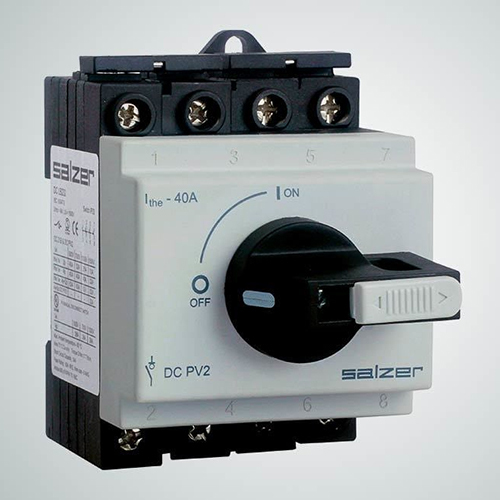 Salzer Changeover Switches And Solar Isolators - Color: Black