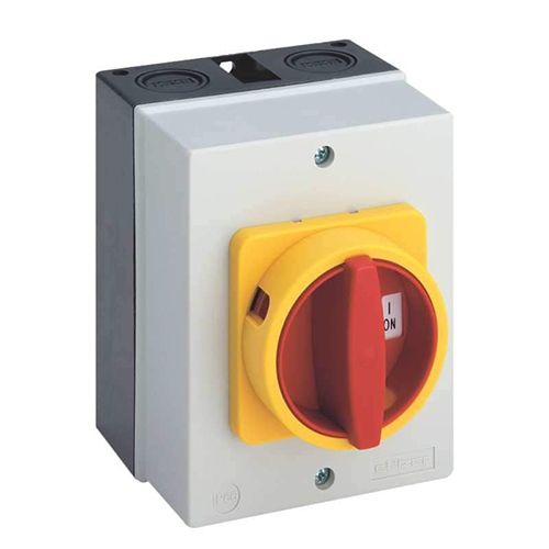 WACO Salzer Isol 20A 3P Enc Pdlk H216-41300-7 Rocker Switch