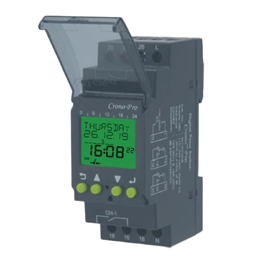 67Ddt0 Gic Advanced Time Switch - Color: Black