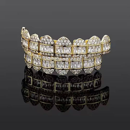 Moissanite Diamond Grillz - Gender: Unisex