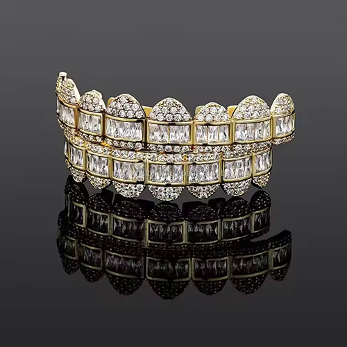 Moissanite Diamond Grillz