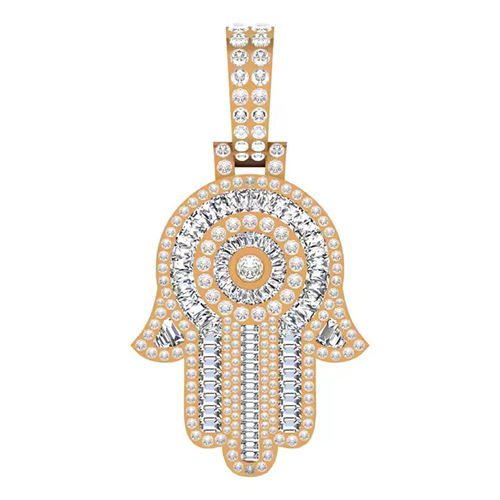 Natural Diamond Pendant - I1 Clarity, Excellent Cut | Timeless Elegance for Casual Wear