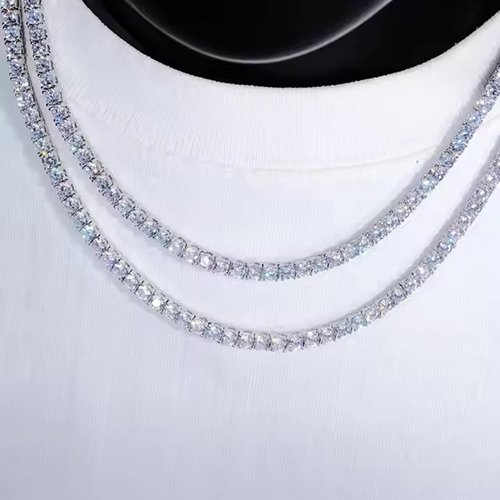 Natural Diamond Tennis Chain