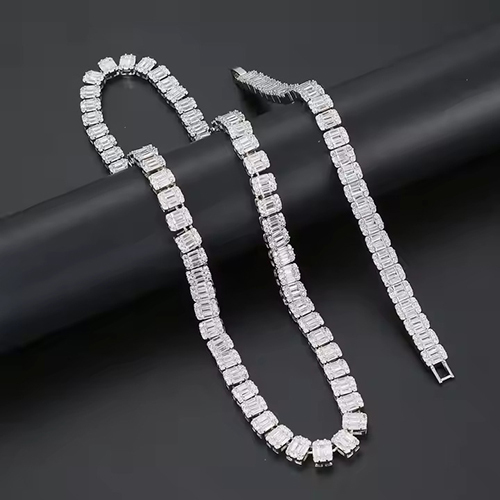 Natural Diamond Tennis Chain