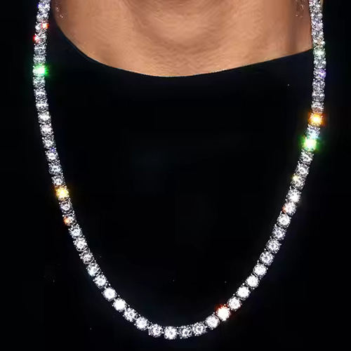 Natural Diamond Tennis Chain