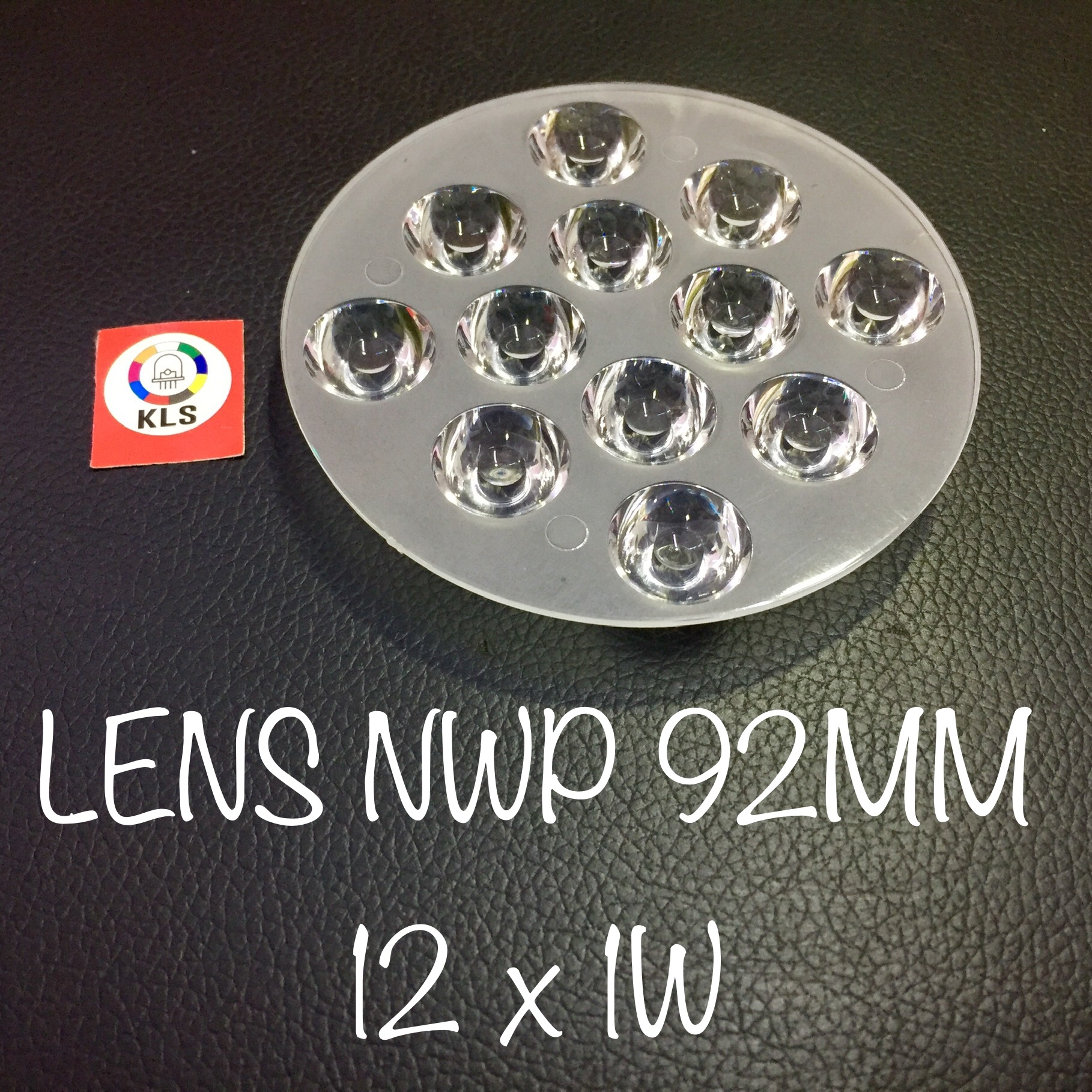 LENS NON WATERPROOF 92MM 12X1W