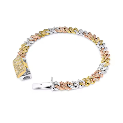 Moissanite Diamond Hiphop Bracelet