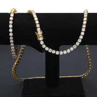 Moissanite Diamond Tennis Chain