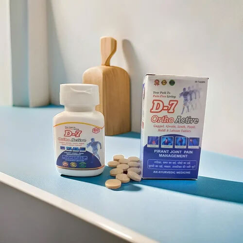 D-7 Ortho Active - High Quality Tablets, Dosage With Warm Water For Optimal Health