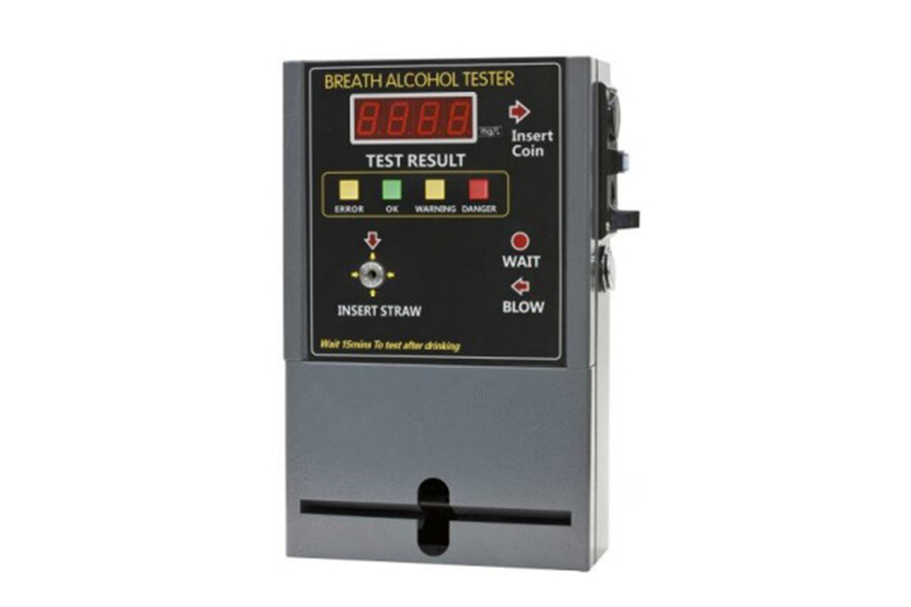 Ka-19319 Coin Operated Alcohol Tester - Color: Any Color