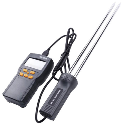 Md7822 Grain Moisture Meter - Color: Black