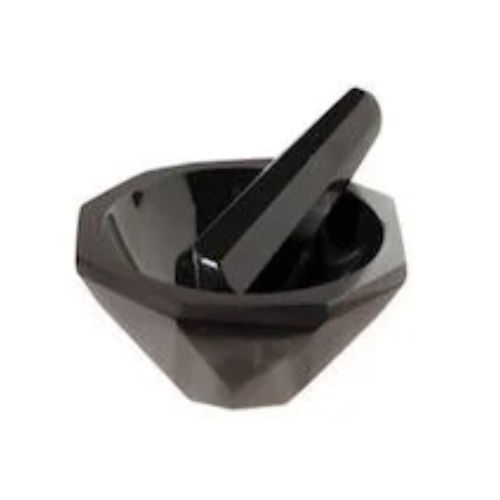 Black Agate Pestle - Size: 5 Inch