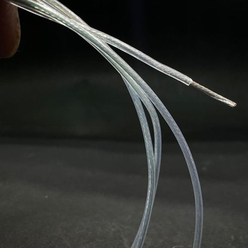 0.75 Mm Transparent Electric Cable - Application: Industrial