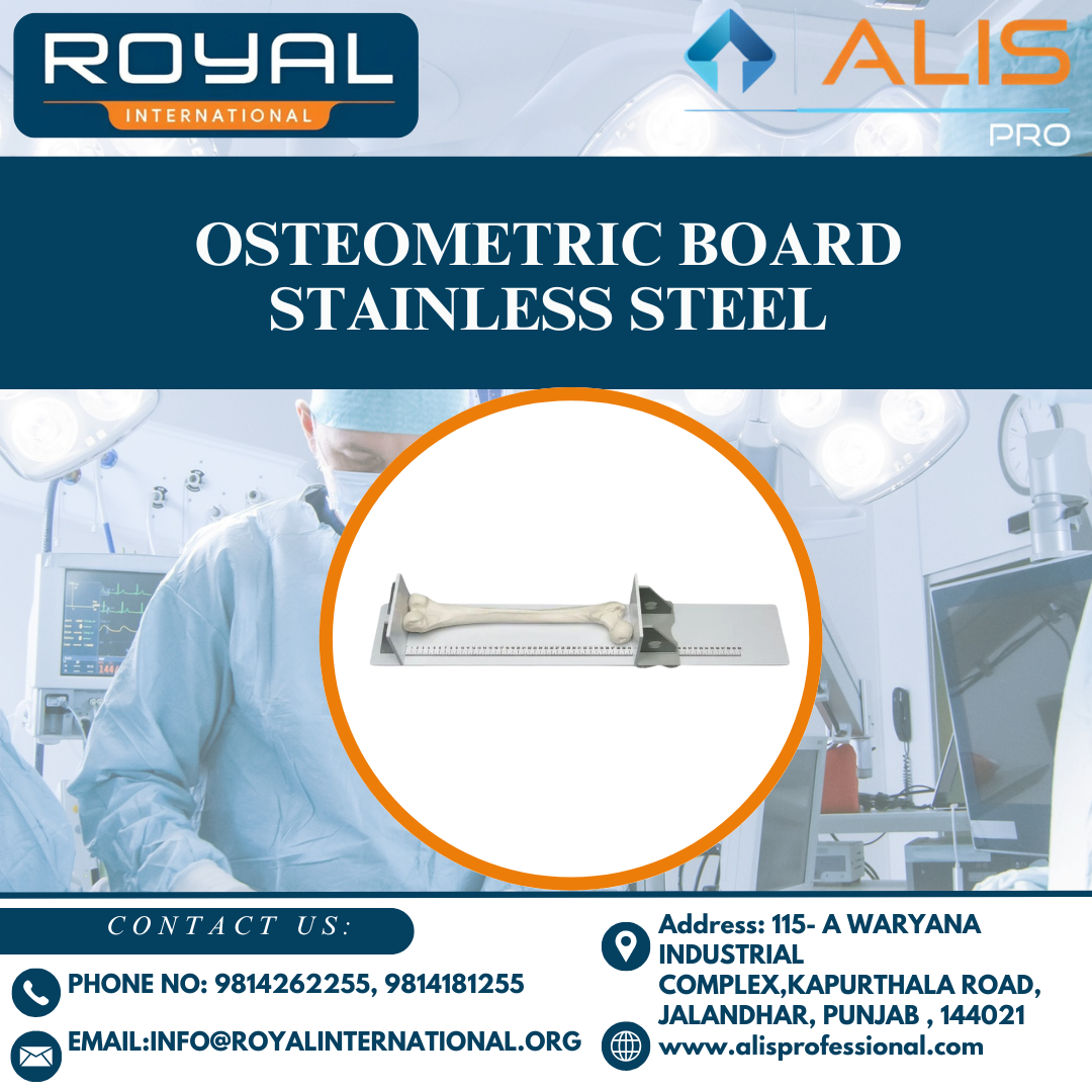 Osteometric Board Stainless Steel