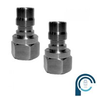 Straight Through Female Adapter - Application: Piping Systems A C Pneumatics Connections.
