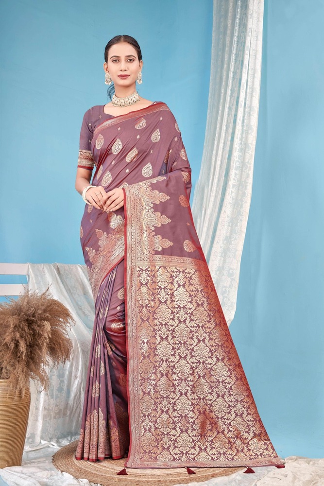 Parvati Multicolor Rapier Silk Saree -25829