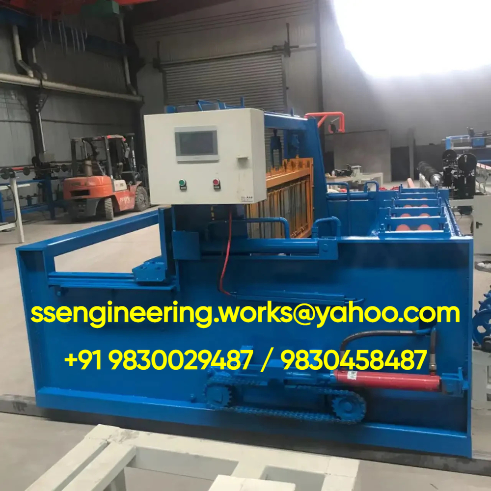 Automatic Self Cleaning Crimped Wire Mesh Machine - Usage: Industrial