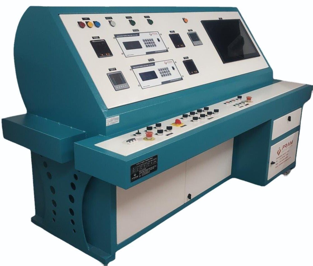 Mtp-30 Motor Testing Panel - 50a Capacity, Mild Steel, 36x24x48 Inch, Semi Automatic Operation | Industrial Motor Testing, 440 Volt Power Supply, Fast Test Speed, White Color, 150kg Weight