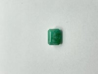 Natural Emerald - 3.25 Ct Octagon Gemstone, 100% Handmade Green Beauty