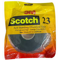 3m 23 Epr Rubber Splicing Ht Tape - 1 Inch Wide, 10 M Long, Black | Self-adhesive, Moisture And Uv Resistant, High Voltage Up To 69 Kv, High-temperature Resistance Up To 194f