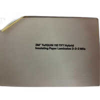 3M Tufquin TFT Laminate Insulation Paper - Aluminium, 3x4 Inch, White Color, 3mm Thickness | Reliable Electrical Hazard Protection, Easy Installation