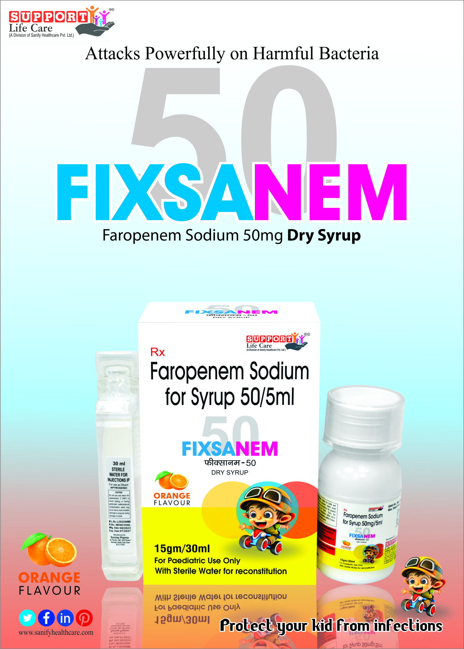 FIXSANEM 50 Dry Syp